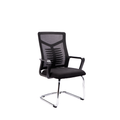 Silla Interlocutora Oporto – Diseño Ejecutivo con Estructura Cromada para Salas y Oficinas