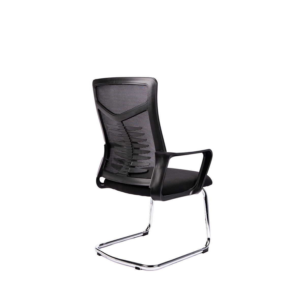 Silla Interlocutora Oporto – Diseño Ejecutivo con Estructura Cromada para Salas y Oficinas