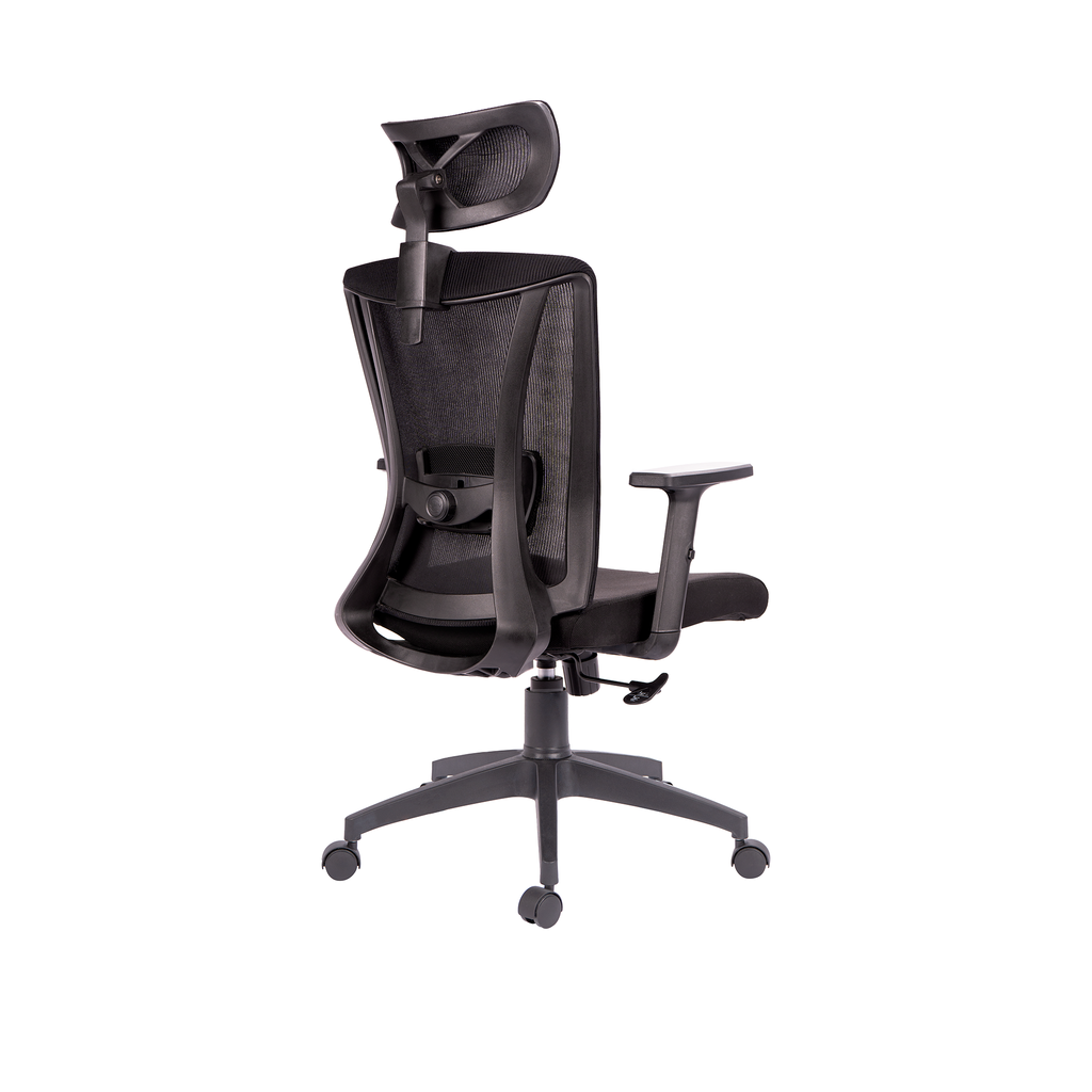 Silla Gerencial Portugal – Respaldo Ergonómico en Malla, Diseño Liviano y Confort para Entornos Dinámicos