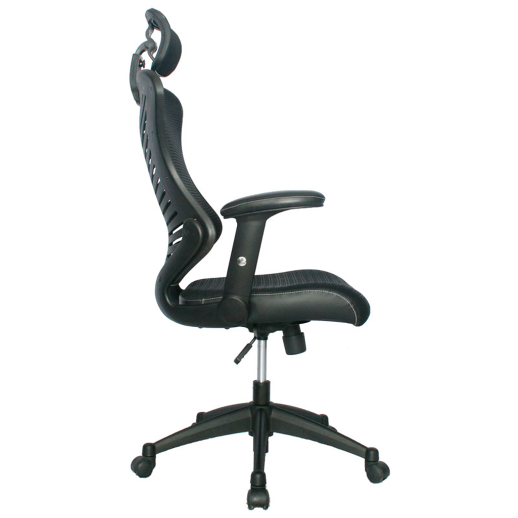 Silla Ejecutiva Rumania Presidente – Estilo Bicolor, Ergonomía y Confort para tu Oficina