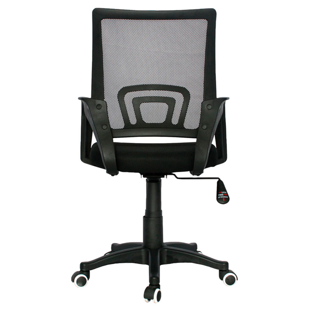 Silla Secretarial Atlanta Eco Cromo – Confort Ergonómico con Estilo para tu Oficina