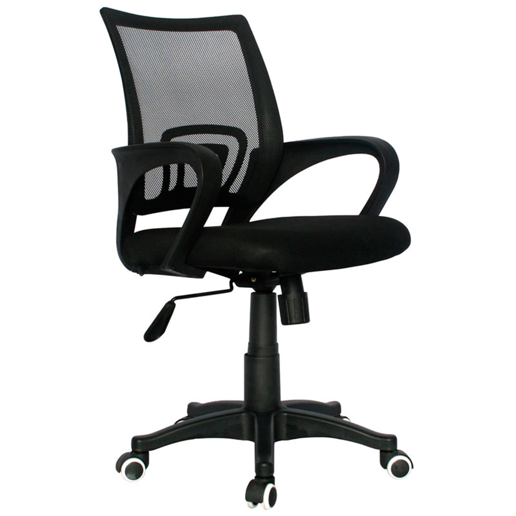 Silla Secretarial Atlanta Eco Cromo – Confort Ergonómico con Estilo para tu Oficina
