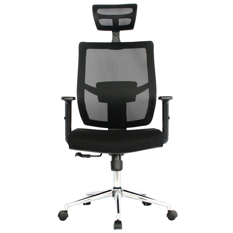 Silla Gerencial Hawai – Ergonómica con Cabecero y Malla Transpirable