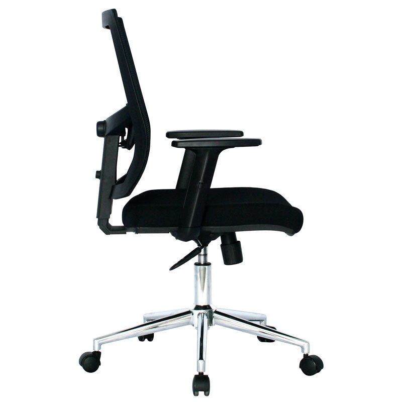 Silla Gerencial Hawai – Ergonómica con Cabecero y Malla Transpirable