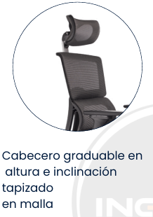 Silla Gerencial Australia – Ergonómica con Cabecero y Mecanismo Syncro