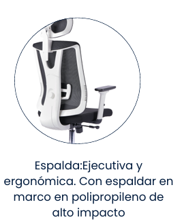 Silla Ergonómica Montpellier con Cabecero – Confort Premium para tu Oficina