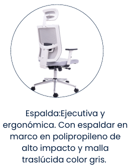 Silla Ergonómica Hawai con Cabecero – Estilo, Frescura y Confort para tu Espacio de Trabajo